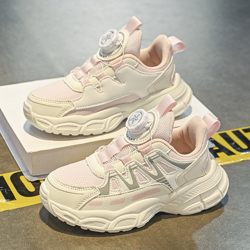 6059-Fideos de cuero rosado