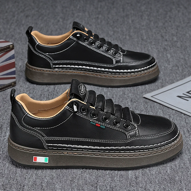 Мужская обувь дышащая мода новый тренд дикая доска обувь удобная мужская износостойкая спортивная нескользящая мужская модная обувь