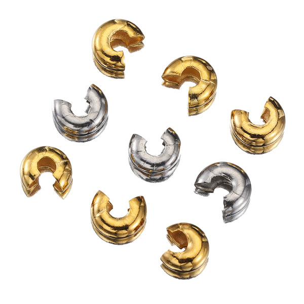 Stainless steel opening positioning beads C -shaped half -monthly…