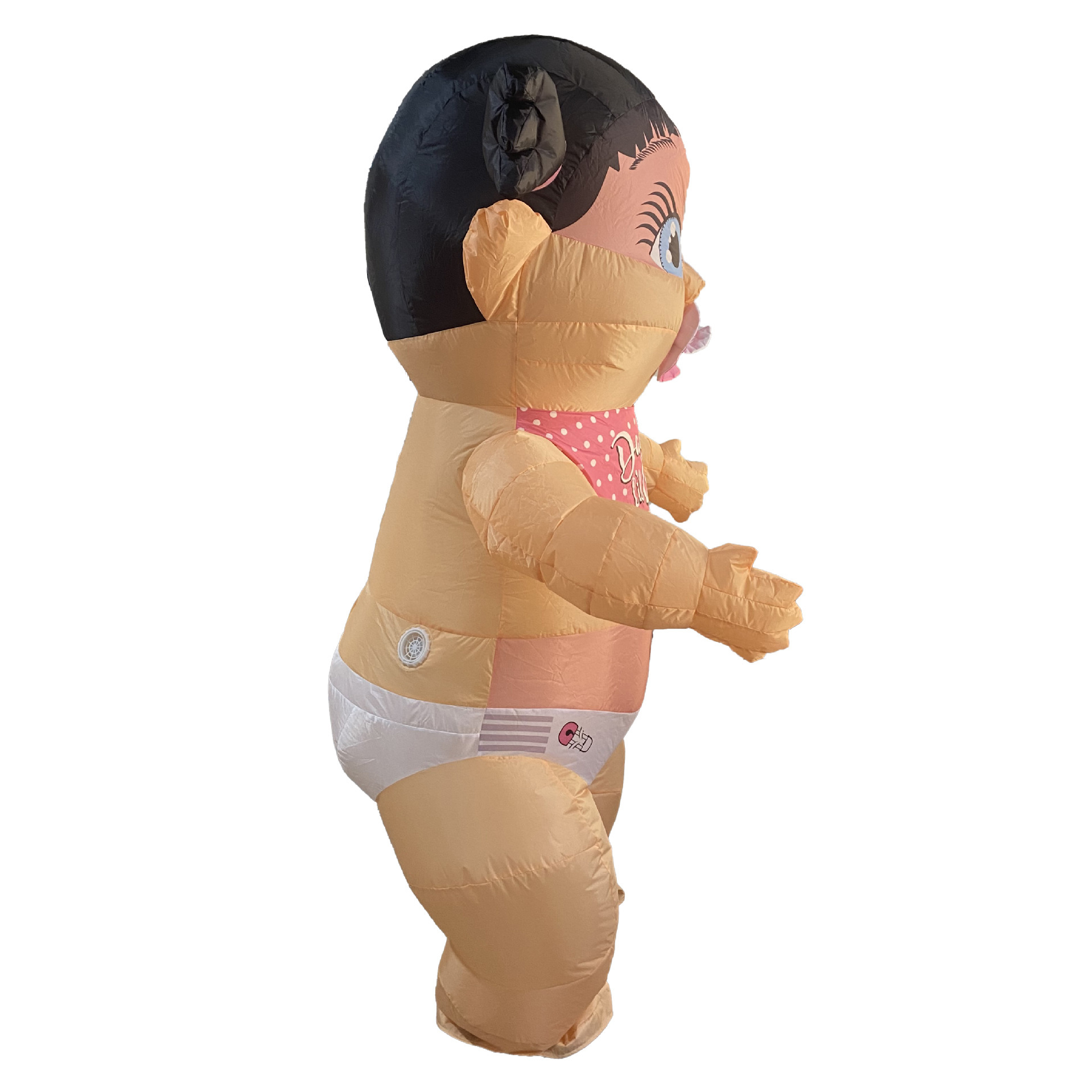 Transfronterizos trajes extraños fiesta divertida un par de bebés fiesta espectáculo de vacaciones vestido infláble para niños y niñas