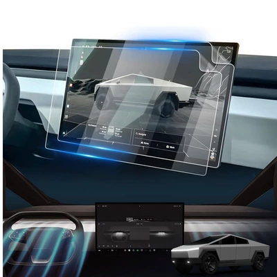 Suitable for Tesla Cybertruck Screen Protector Tesla Cyber Pickup 2024 9H Explosion-proof Film 18.5 (Car interior film)
