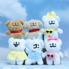 かわいい萌え子犬ストラップぬいぐるみ漫画人形かばん掛け人形キーホルダー人形人形人形人形