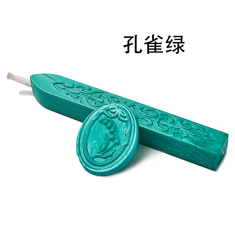 Tira de cera de sello de laca de fuego 42 cinta de plomo tira de cera de sellado sobre sello de regalo con núcleo patrón de flecha de laca de fuego cera de laca de fuego