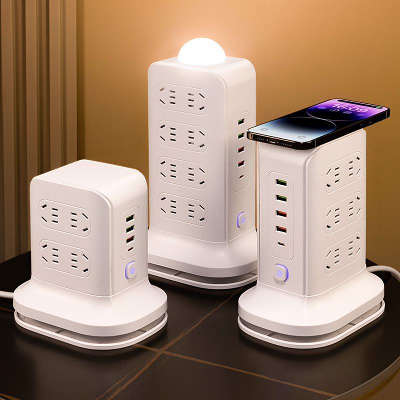 ワイヤレス充電宝ソケットプレートスマート家庭用マルチ穴付き配線板多機能学生USBソケット|undefined