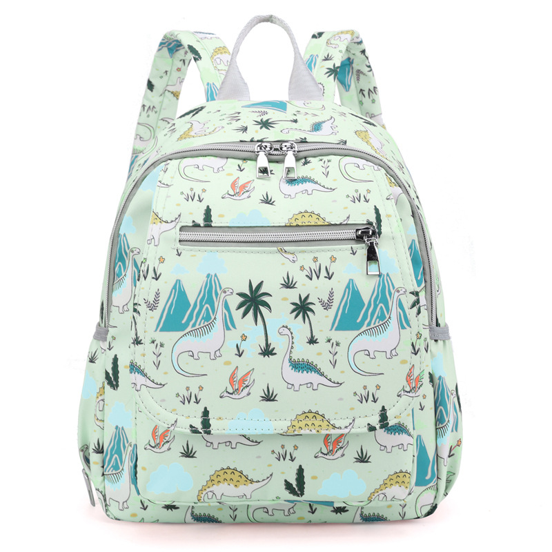 Comercio exterior nueva mochila separada en seco y húmedo bolso colgante de cochecito de bebé de moda versión coreana de tela Oxford bolso de moda para madres y bebés al por mayor