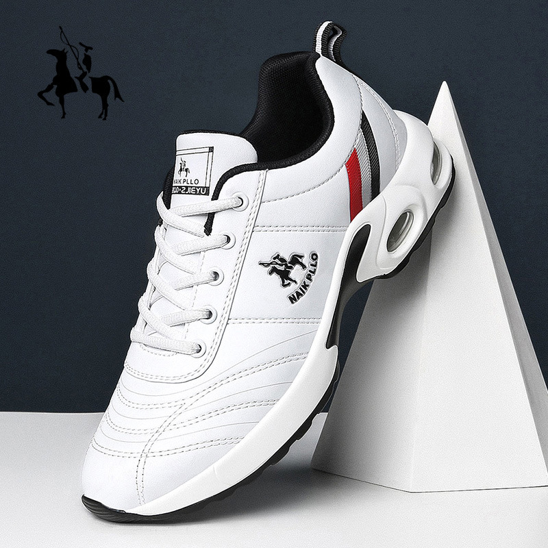 Paul men's shoes sneaker men's board shoes running shoes casual travel trend air cushion shoes White shoes personality men's shoes