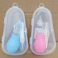 宝宝硅胶防逆流手动式吸鼻涕器通鼻新生儿吸鼻涕婴儿吸鼻器工厂