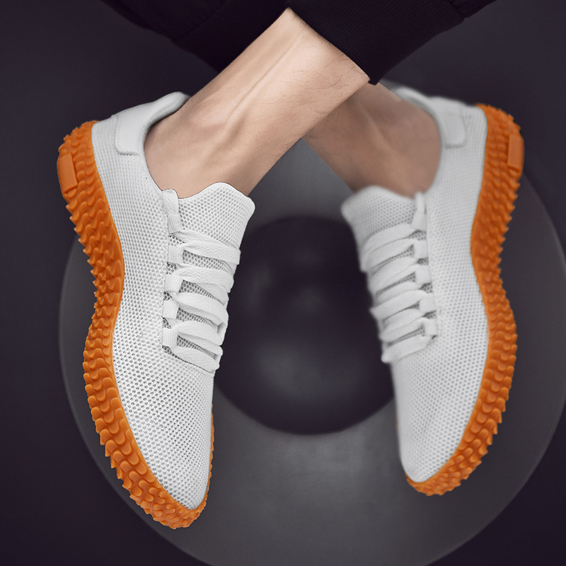 Chaussures décontractées tendance pour hommes surdimensionnées, nouvelles chaussures de course de sport respirantes pour étudiants_voghion.com