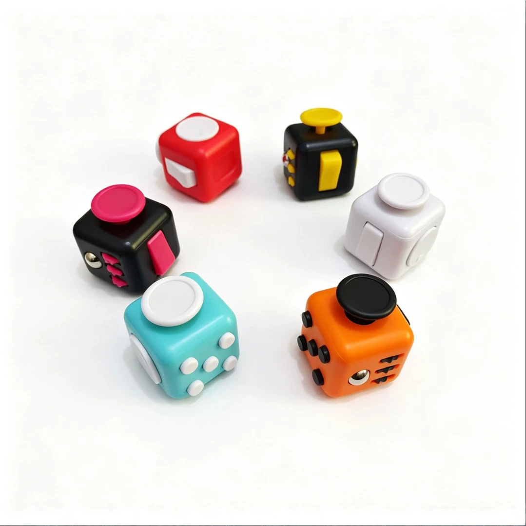 Cubo de Rubik de descompresión, cubo de dados, cubo del espacio, cubo infinito, para liberar estrés.