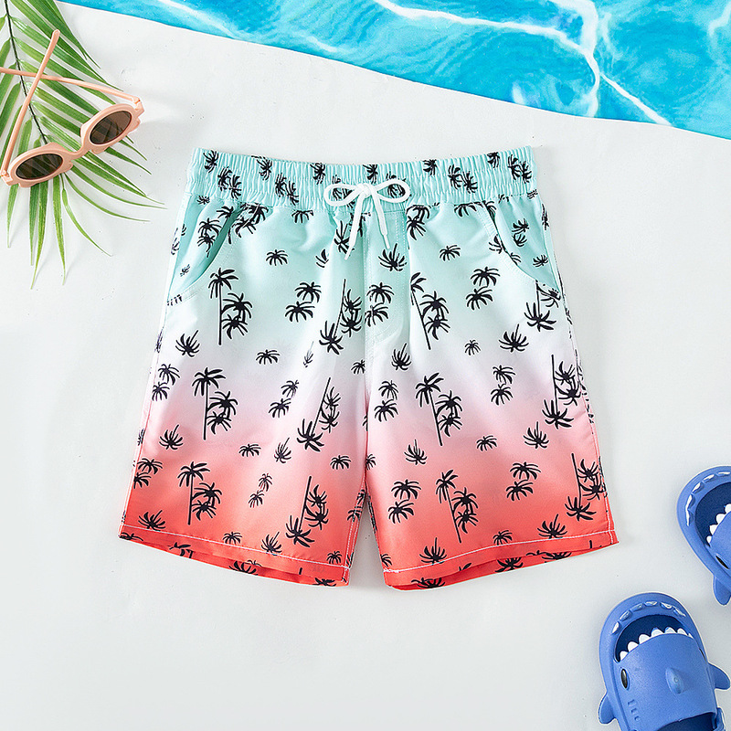 Summer Shorts Beach Pants Waterproof Casual Five Seaside Vacation Surfing Swimming Trunks