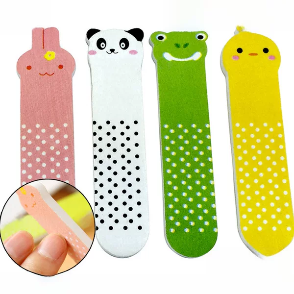 Popular Cute Frosted Animal Nail File, Mini Strip Polishing, Small Rubbing Strip, Manicure Gift Accessories, Fine Hand Polishing