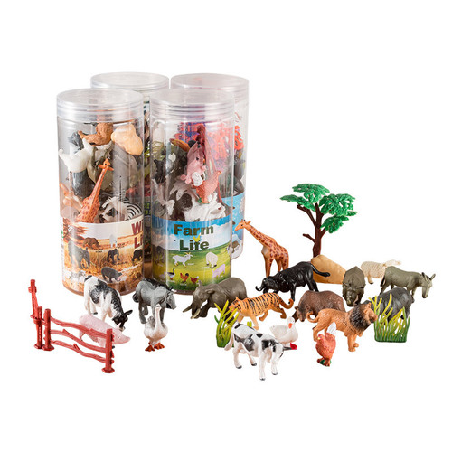 Cross-border barreled dinosaur model simulation animal new marine mini animal dinosaur boy toy wholesale