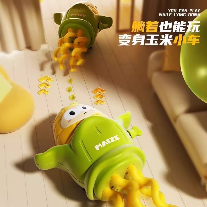 跨境圣诞节爆款发条上链跳舞玉米扭扭小玉米趣味创意解压小玩具|undefined