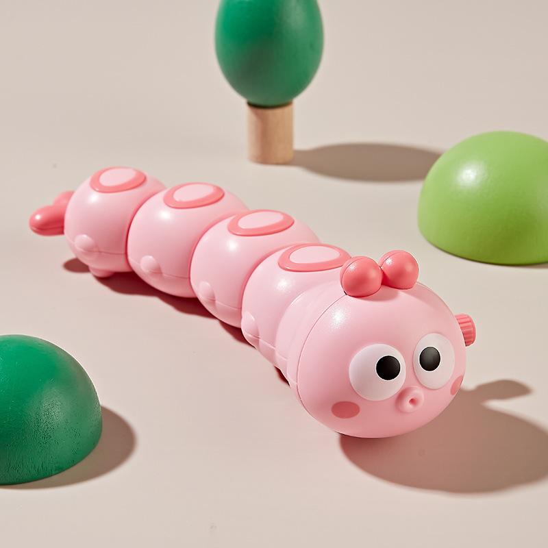 8883-1 swinging caterpillar (pink)