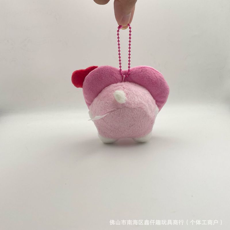 新品サンリオハートシリーズぬいぐるみストラップぬいぐるみキティちゃん猫ハートキーホルダーバッグ少女ハートストラップ|undefined