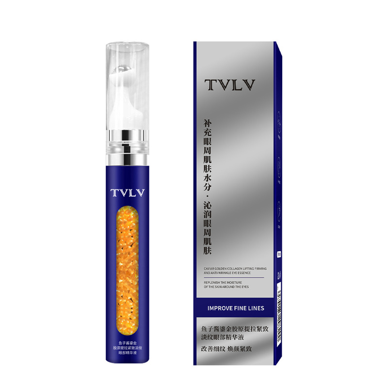TVLV鱼子酱鎏金胶原提拉紧致淡纹眼部精华液沁润眼周肌肤紧致精华|undefined