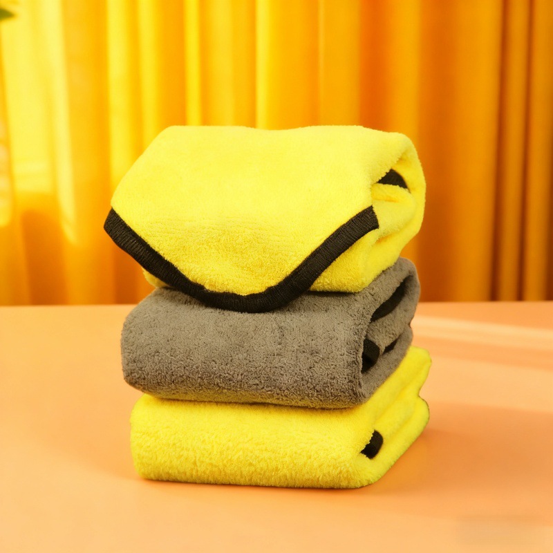 Toallas de baño para mascotas suaves absorbentes de coral toallas de baño para perros y gatos secas rápidas toallas de gato gruesas