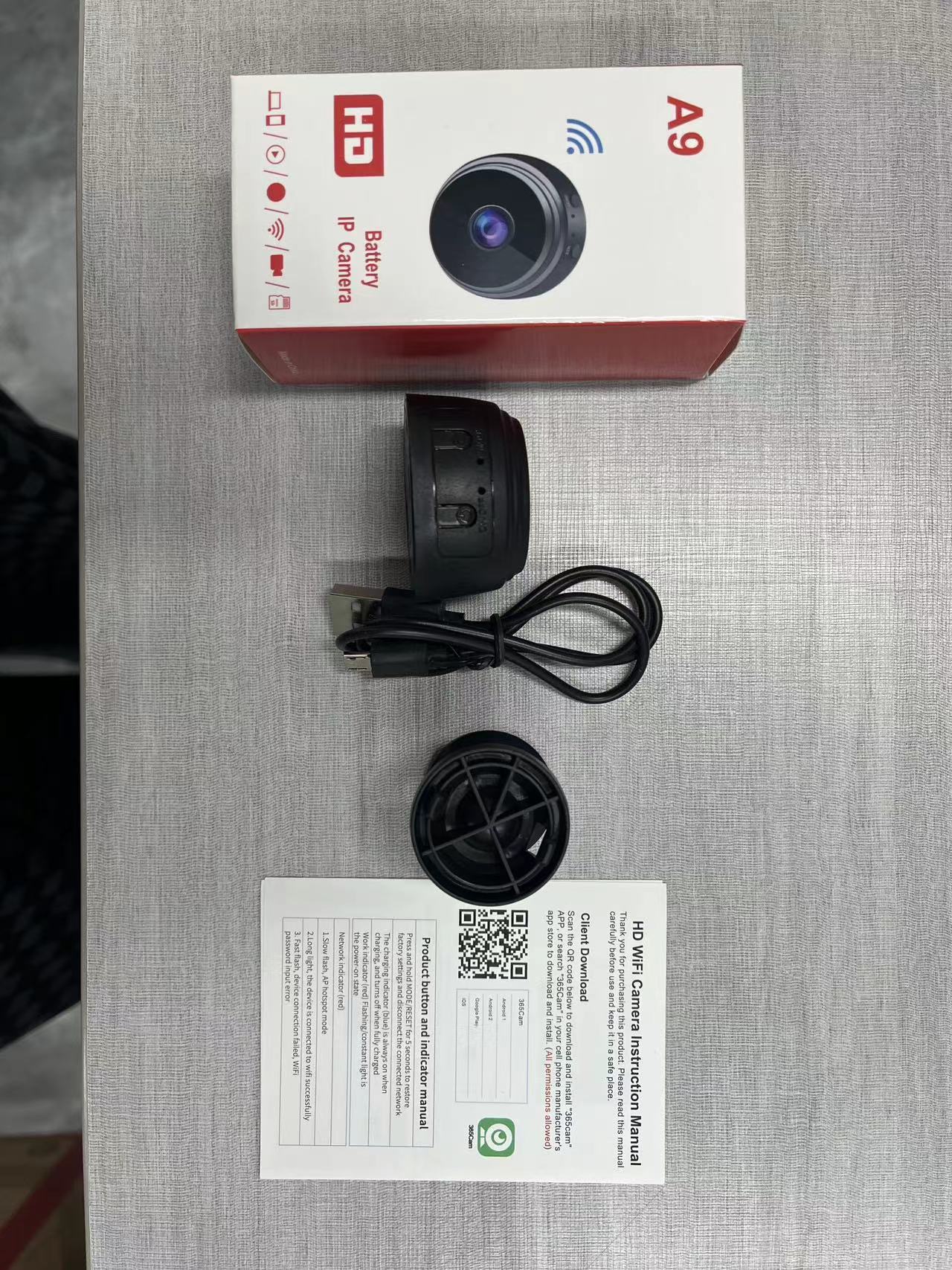 A9 Black Red Box Buckle (No Magnetic Patch)