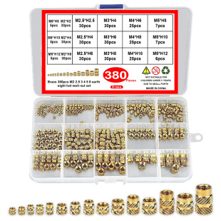 380pcs �����ݼy��� M2-M6 �L�������S�~ĸ�ݼy��ĸ�������׼�