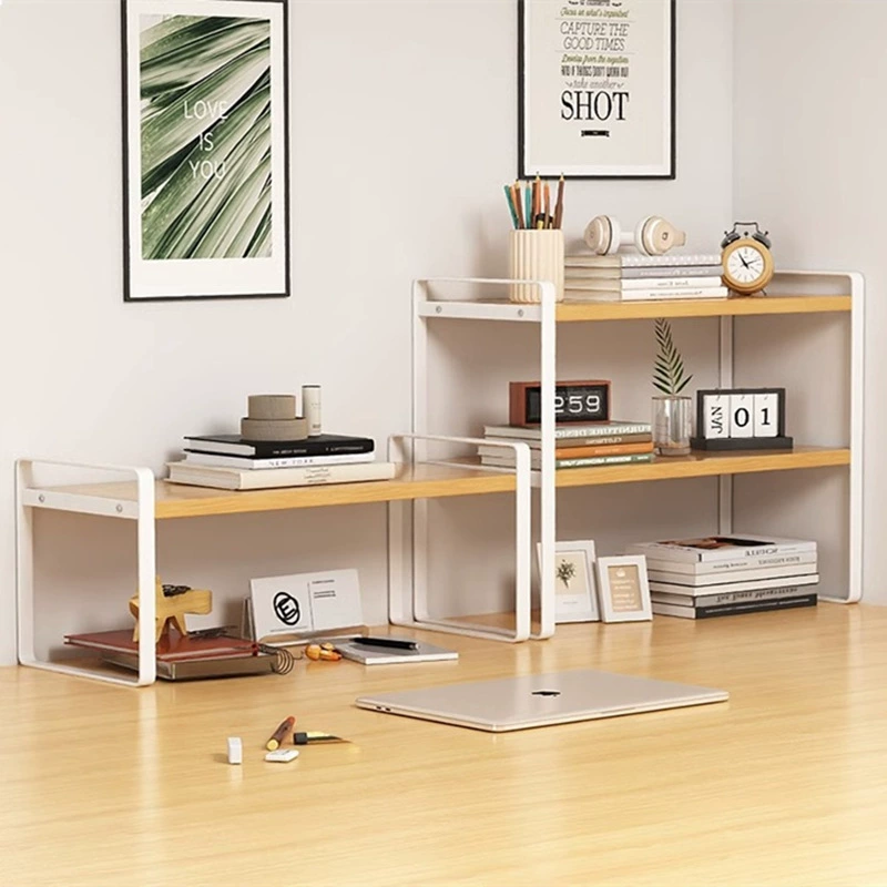 Настольные полки Настольные книжные полки Настольные столы Многослойные столешницы Студенческое общежитие Косметика Офисные многоуровневые полки