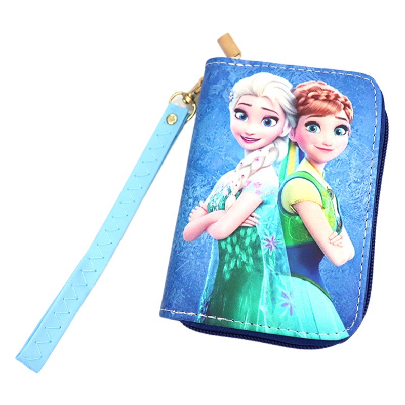 Cross-Border Export Spot Ins Small Fresh Japanese and Korean Trendy Cartoon Princess Girls Short Satchel Kidsren's Coin Purse