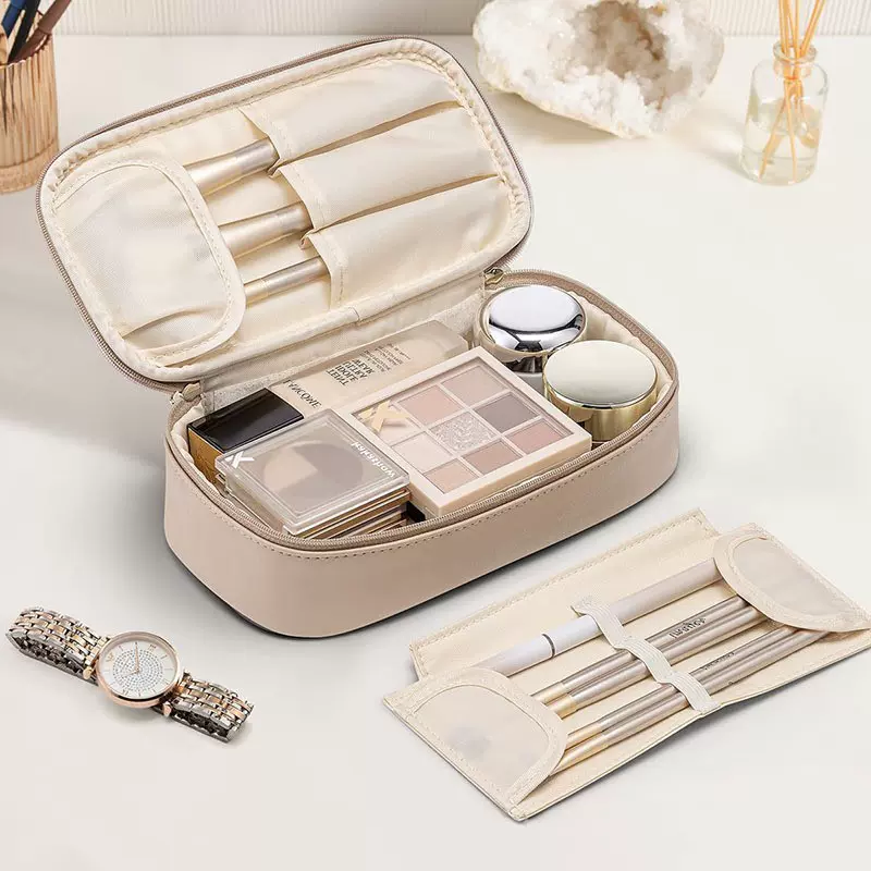 新款PU防水时尚化妆包旅行化妆品口红收纳化妆包多功能便携化妆包