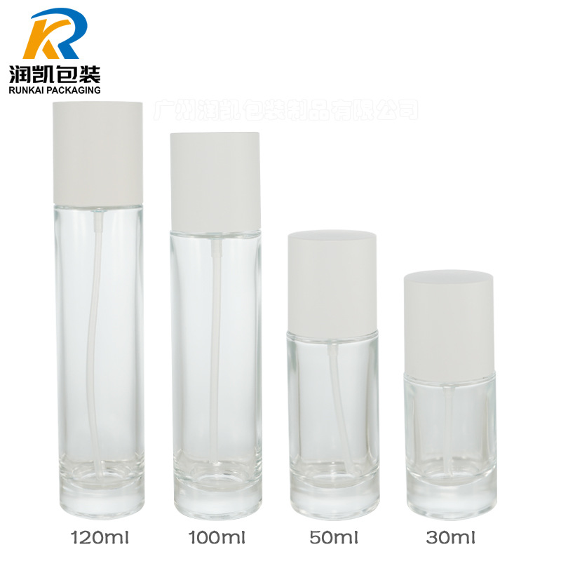 现货30-120ml按压泵头乳液精华液原液瓶爽肤水分装瓶卸妆水水乳瓶