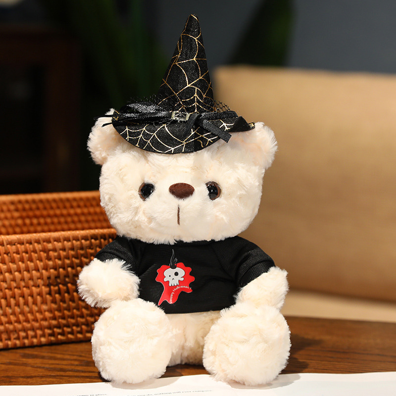 国境を越えたハロウィーンの熊人形ハロウィーンの装飾品のアイデアはテディベアのぬいぐるみを責める|undefined