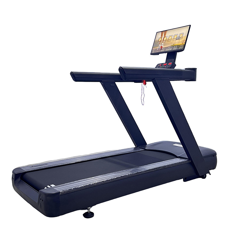 Equipos de gimnasio cargar inalámbrico pantalla de lanzamiento caminadora multifuncional silenciosa ancha caminadora de correa de correr gran gimnasio