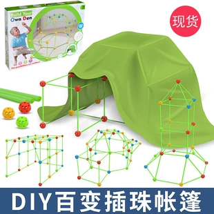 Конструктор-палатка с шариками DIY