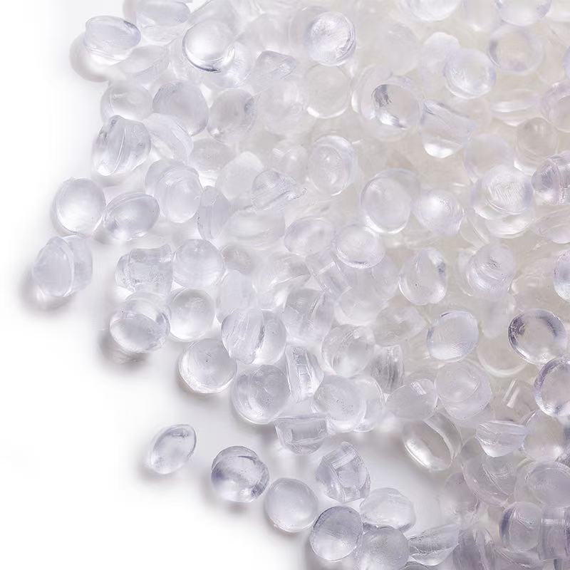 PVC透明顆粒 環境に優しいPVCプラスチック顆粒 新素材PVC原料 ソフト・ハードプラスチック粒子 工場直販|undefined