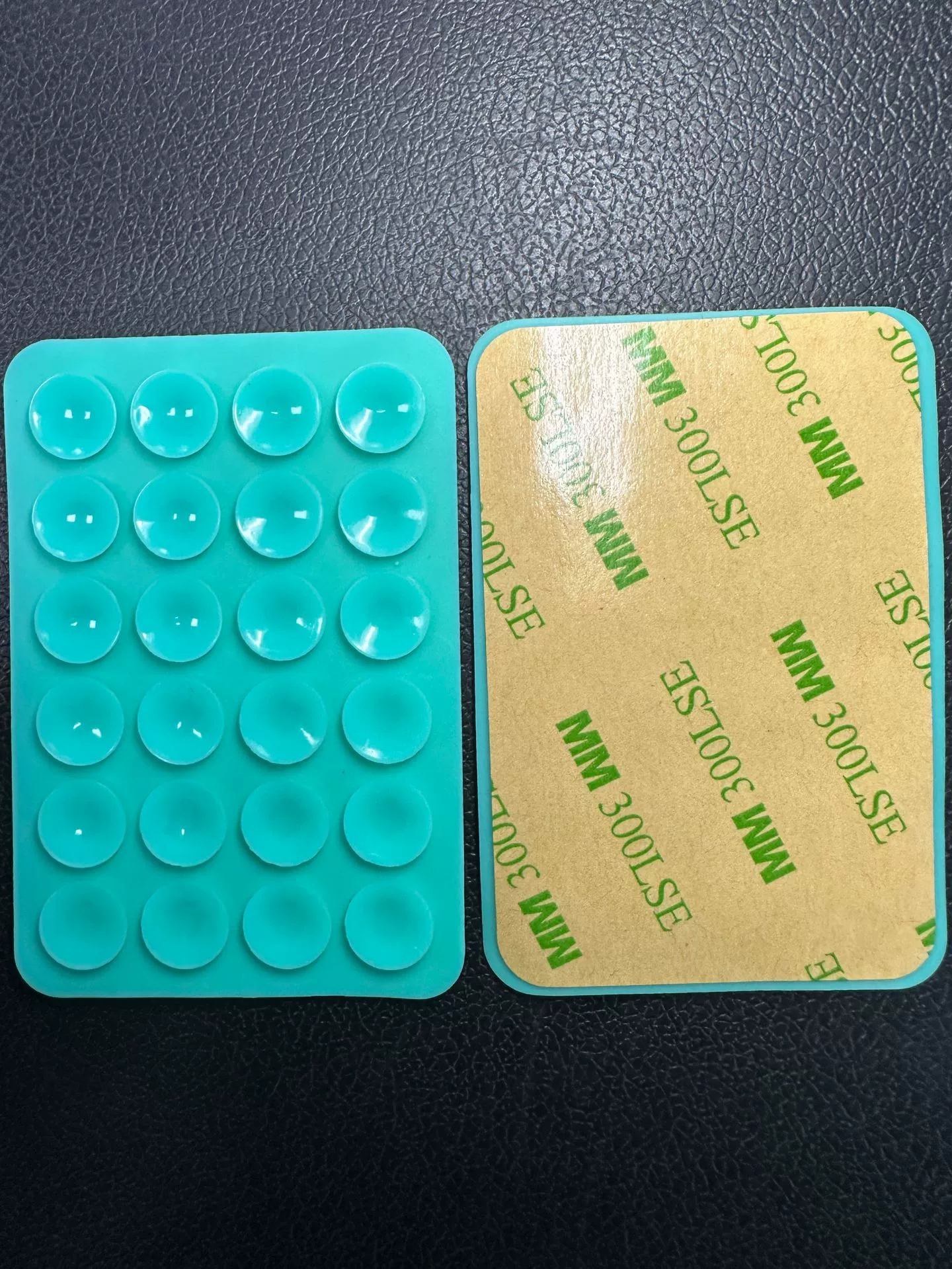 Silicone Phone Holder Pad — Double-Sided Non-Slip Rectangular Adhesive Grip, 8×5.5×0.25 cm