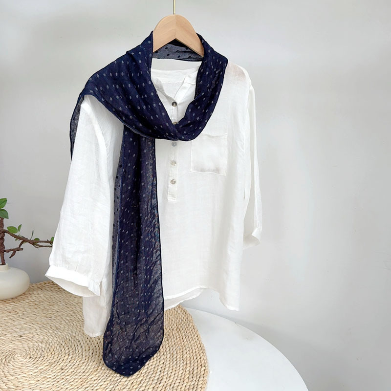 폴카 도트 스타일 18*180cm 폴리에스터 모달