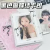 Card book with bow