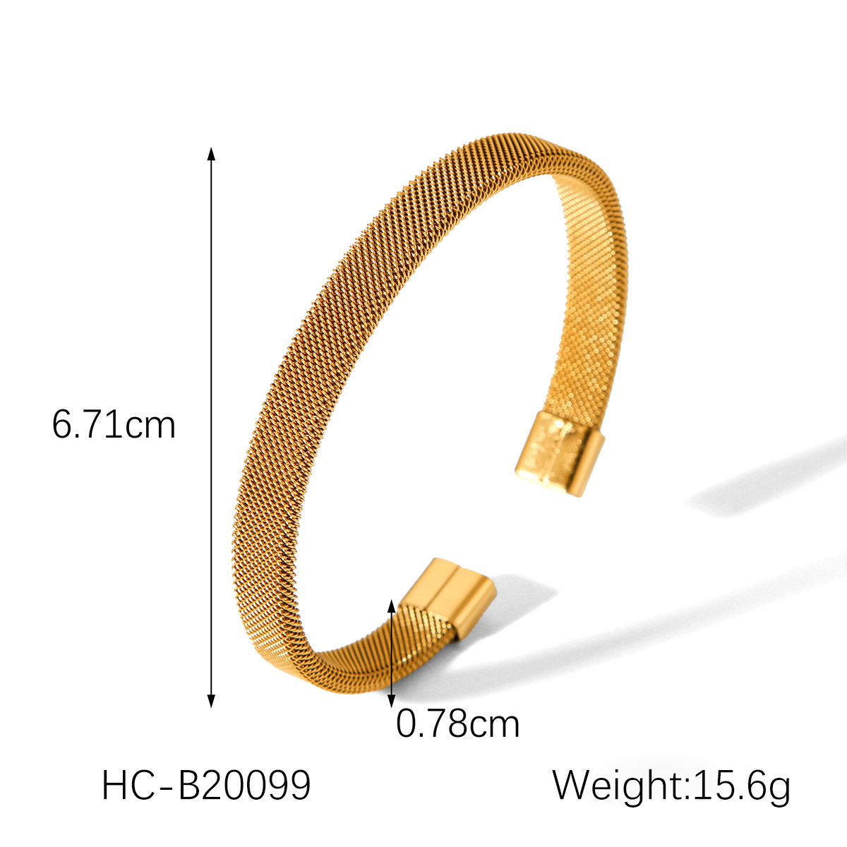 Brazalete abierto de espiga de trigo de acero inoxidable europeo y americano transfronterizo para mujer, pulsera de acero de titanio simple y de alta calidad, joyería de todo fósforo que no se desvanece