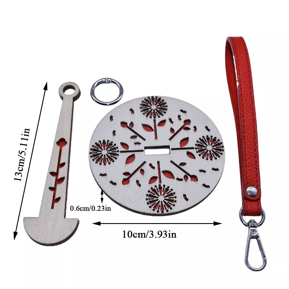 [Amazon Portable Wrist Yarn Holder, деревянная портативная подставка для пряжи на запястье]