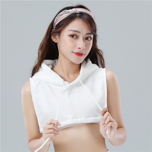 Fake Collar Women's Sweater Hat Collar All-match Autumn and Winter Inner Warm Base Simple Hat Korean Style Elegant Fake Collar