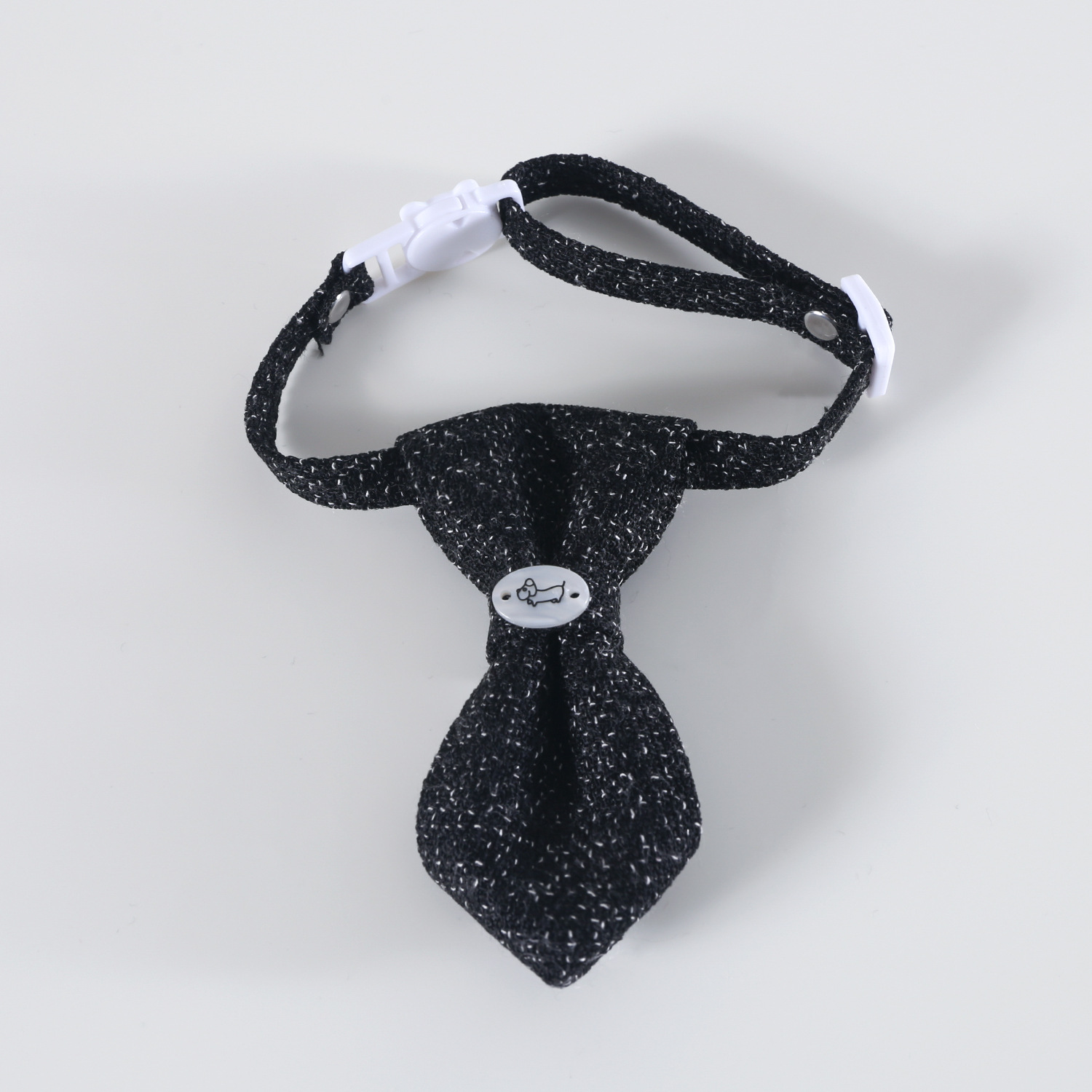 2025 mascota lino collar ajustable anti-asfixia gatito cachorro perro caballero corbata corbata arco