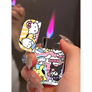 新款HelloKitty充气防风打火机耐用ins粉火软萌送男友女生礼物潮-阿里巴巴