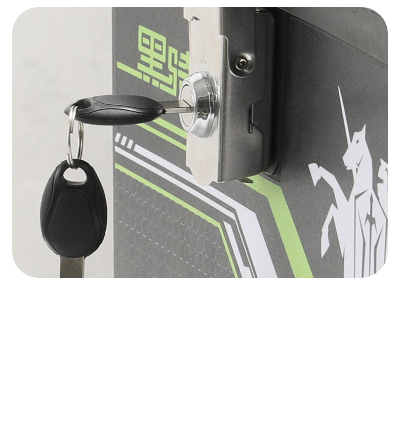 Alloy Tail Box Lock Core Lock Buckle Motorcycle Electric Vehicle Three-Box Side Box Universal Anti-Theft Lock Core Tail Box Accessories