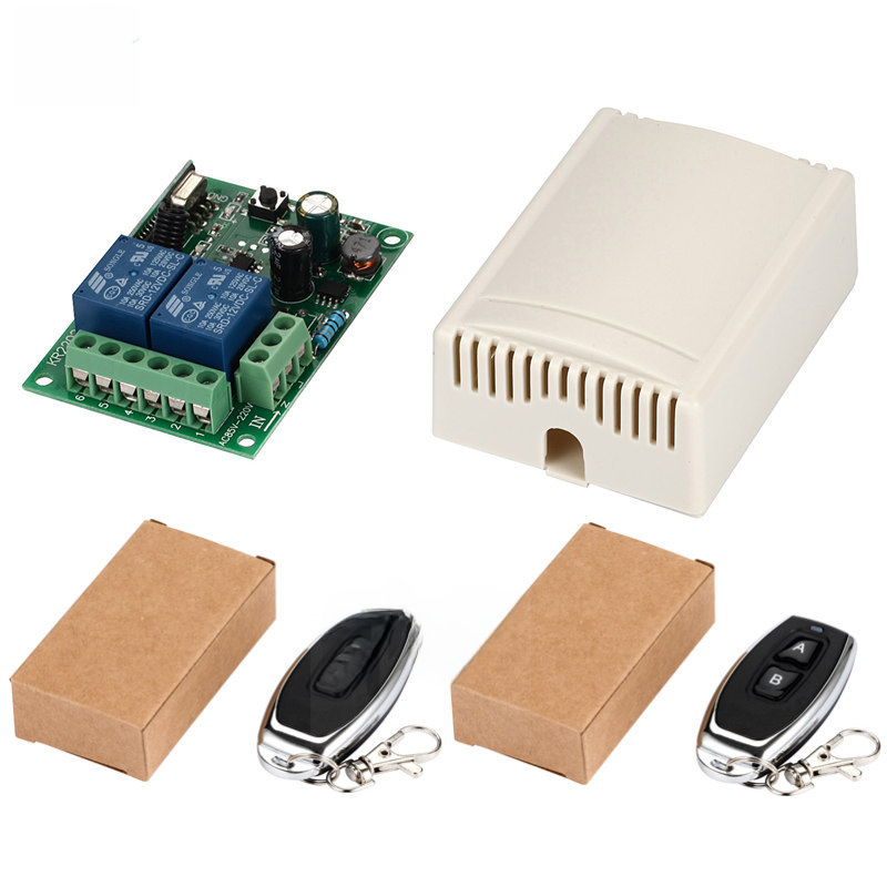 Wholesale AC220V wireless remote control home power switch, remote wireless lighting modification control, no wiring