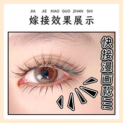 網紅新9D蝶翼精靈朵毛升級款漫畫睫嫁接睫毛美睫店用混合裝