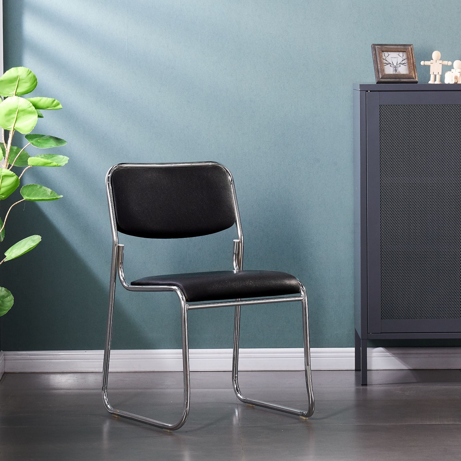 Fábrica al por mayor simple conferencia silla de oficina silla de recepción entrenamiento arco-en forma de silla de personal silla hermana malla silla de la computadora