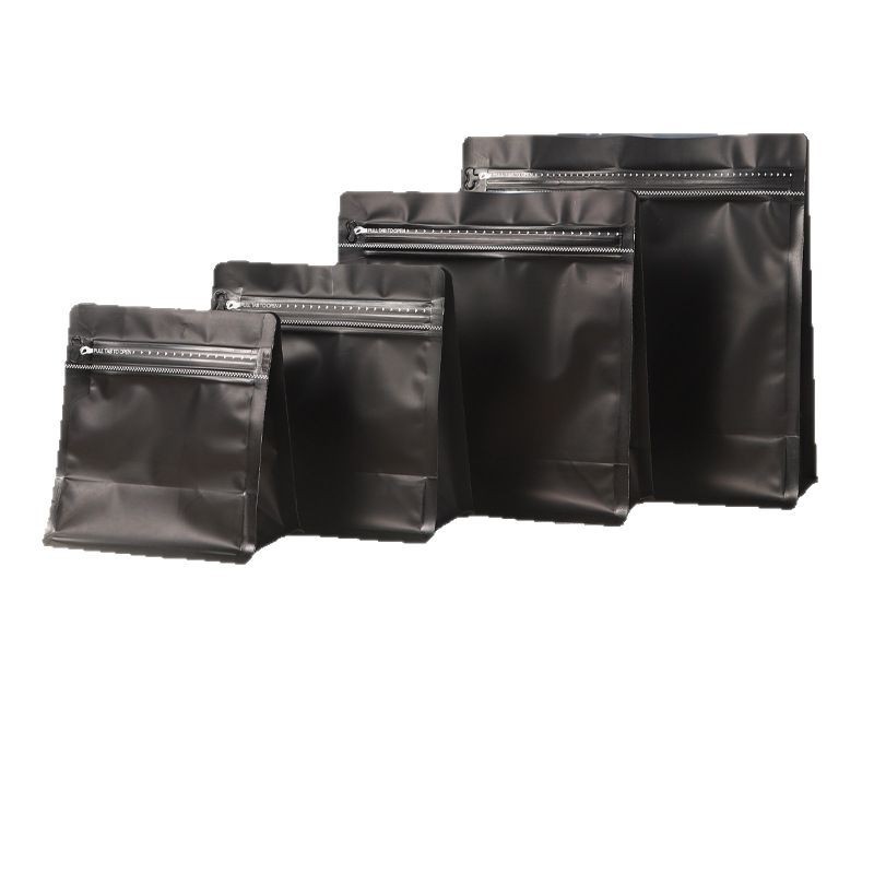 Bolsa autosellante de ocho lados para café, bolsa universal para sellar granos de café, bolsa para envasar hojas de té y granos de café, bolsa autosellante de ocho lados