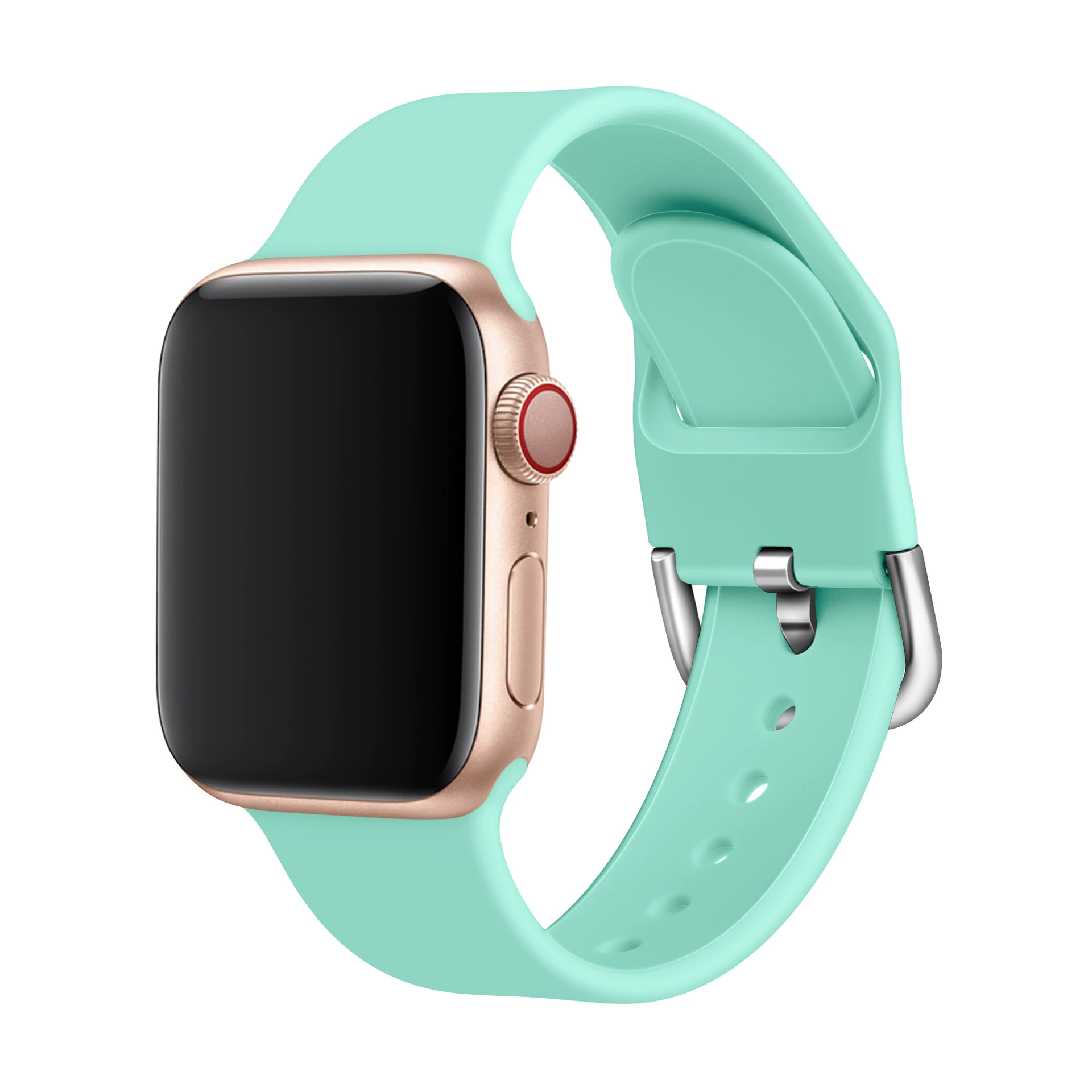 Применение браслета Apple Band 8 поколения Ultra/SE силиконовый монохромный ремешок для iWatch оптовая продажа