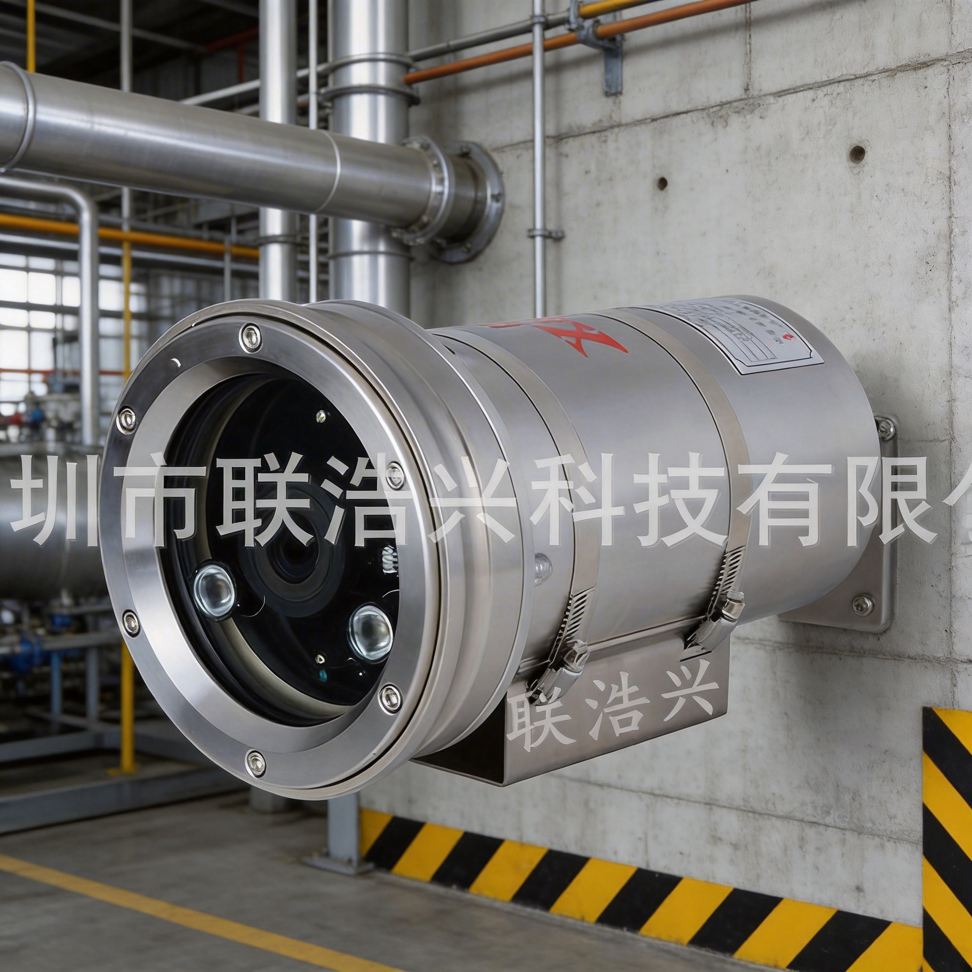 Carbon steel infrared explosion-proof camera explosion-proof infrared surveillance camera stainless steel explosion-proof infrared camera