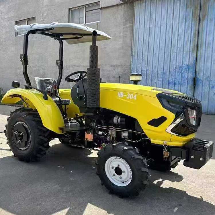 Tractor agrícola de cuatro tracciones de cuatro ruedas Hongbo 304 invernadero Wang Kai-gou máquina de arado rotativo invernadero especial para huerto