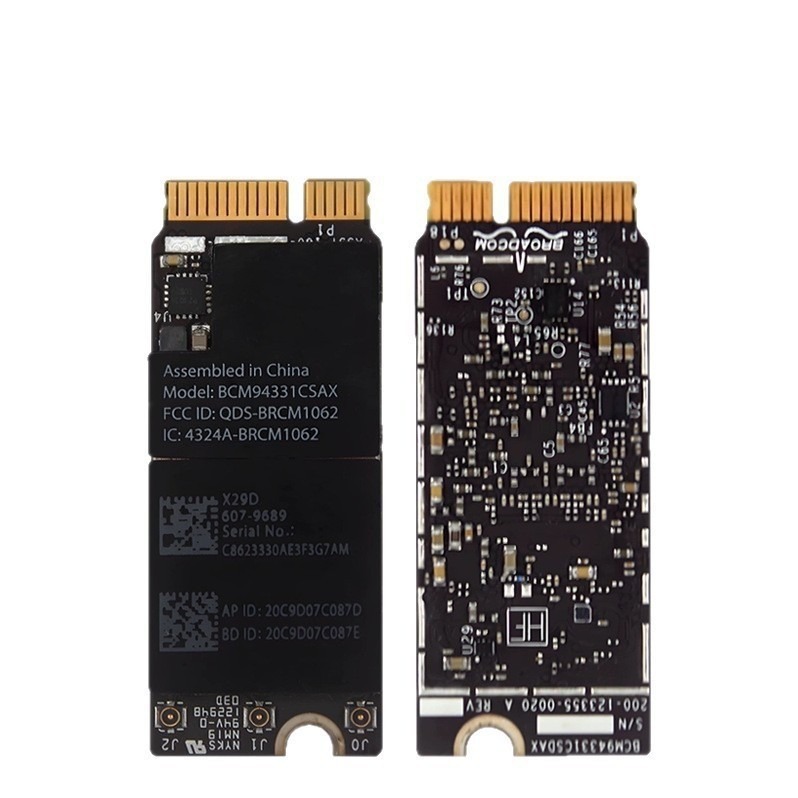 Tarjeta inalámbrica Bluetooth WIFI 2 en 1 para Apple / Apple Macbook