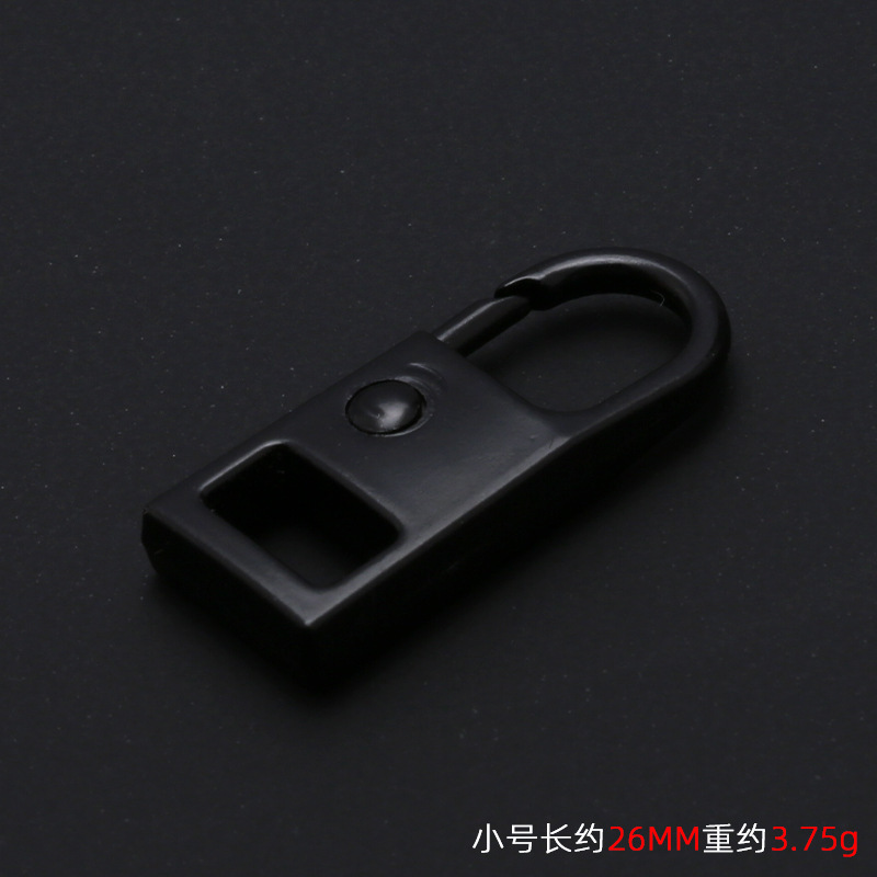 取り外し可能なスプリングジッパープル衣類金属プルタブスクールバッグバッグジッパープルアクセサリー卸売|undefined