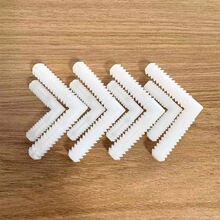 L型45度斜拼工艺海棠角连接件隐形二合一隐形件直角连接件扣件